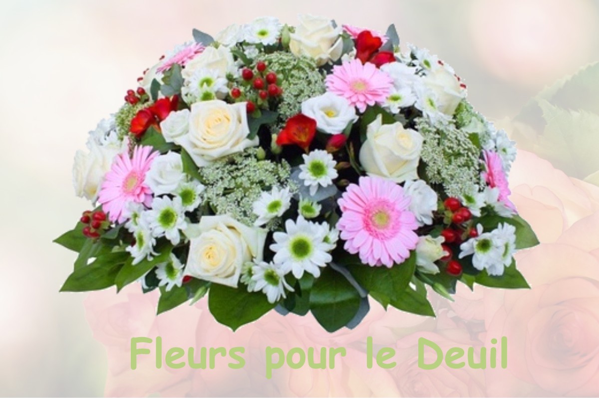 fleurs deuil LOUPIA