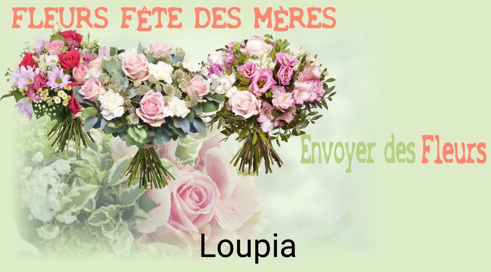 Bouquet de Fête des Mères livré à Loupia